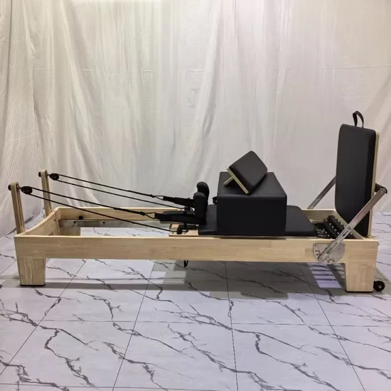 Commercial Yoga Pilates Reformer Training Machine Eco Friendly Gym Equipment