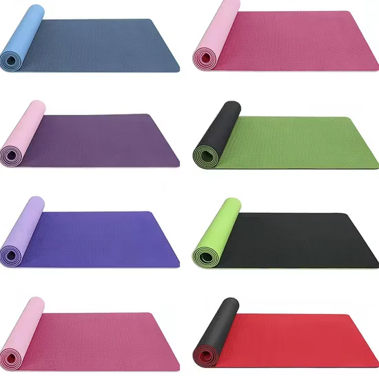 Custom Logo Durable Extra Thick Folding Pilates Yoga Mat for Women Gym