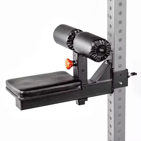 Customizable Black Lat Pull Down Seat Attachment for Commercial Gyms