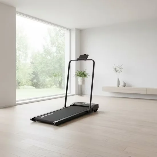 Electric Walking Treadmill with Handle for Home Use