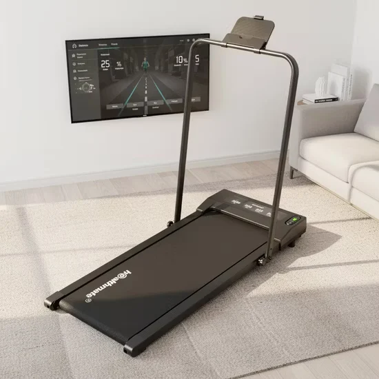 Foldable Walking Treadmill with Remote Controller for Home Fitness