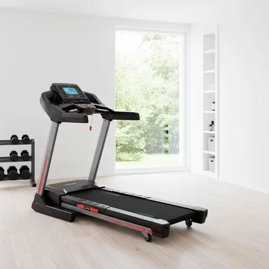 Household Folding Treadmill with Comfort Armrest for Home Fitness