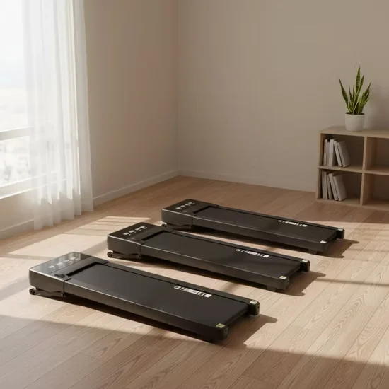 HSM Electric Walking Treadmill with Auto-Incline Function and Remote Controller