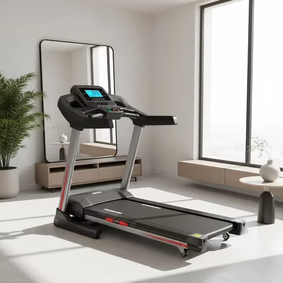 HSM Home Use Motorized Treadmill with Hydraulic Cylinder