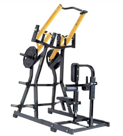 ISO-Lateral Front Lat Pulldown Plate Loaded for Commercial Gyms