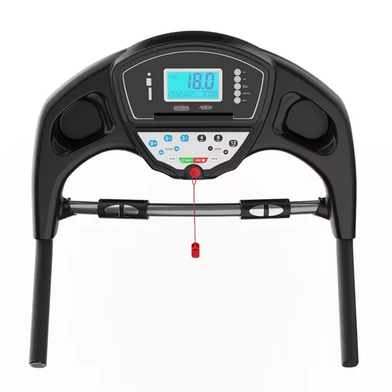 Motorized Treadmill with Comfort Armrest for Commercial Gyms