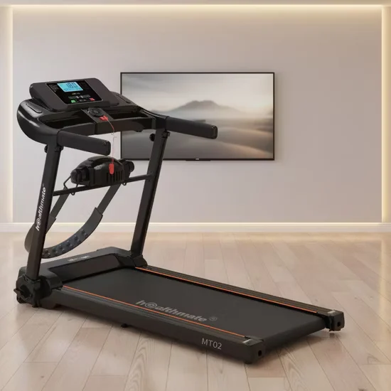 MT026M Electric Fold LCD Treadmill for Training