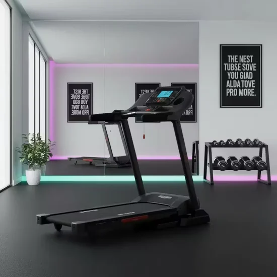 MT296 Adjustable Speed Electric Sports Treadmill for Home Workout