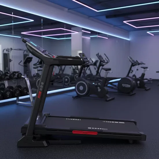 MT296 Adjustable Speed Electric Treadmill ABS Material for Fitness Training