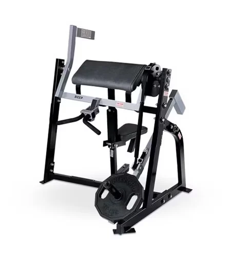 Plate Loaded Seated Biceps Machine for Commercial Gyms