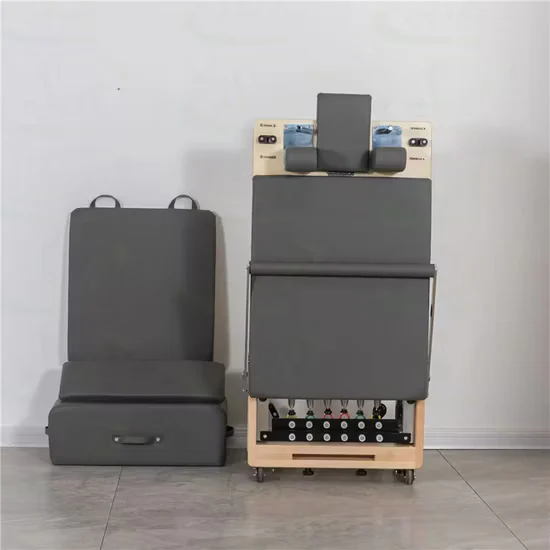 Portable Foldable Pilates Reformer Machine for Home Use Gym Equipment