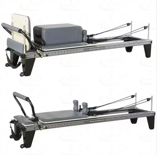 Senruifitness Aluminum Pilates Reformer with Box and Jump Board for Studio