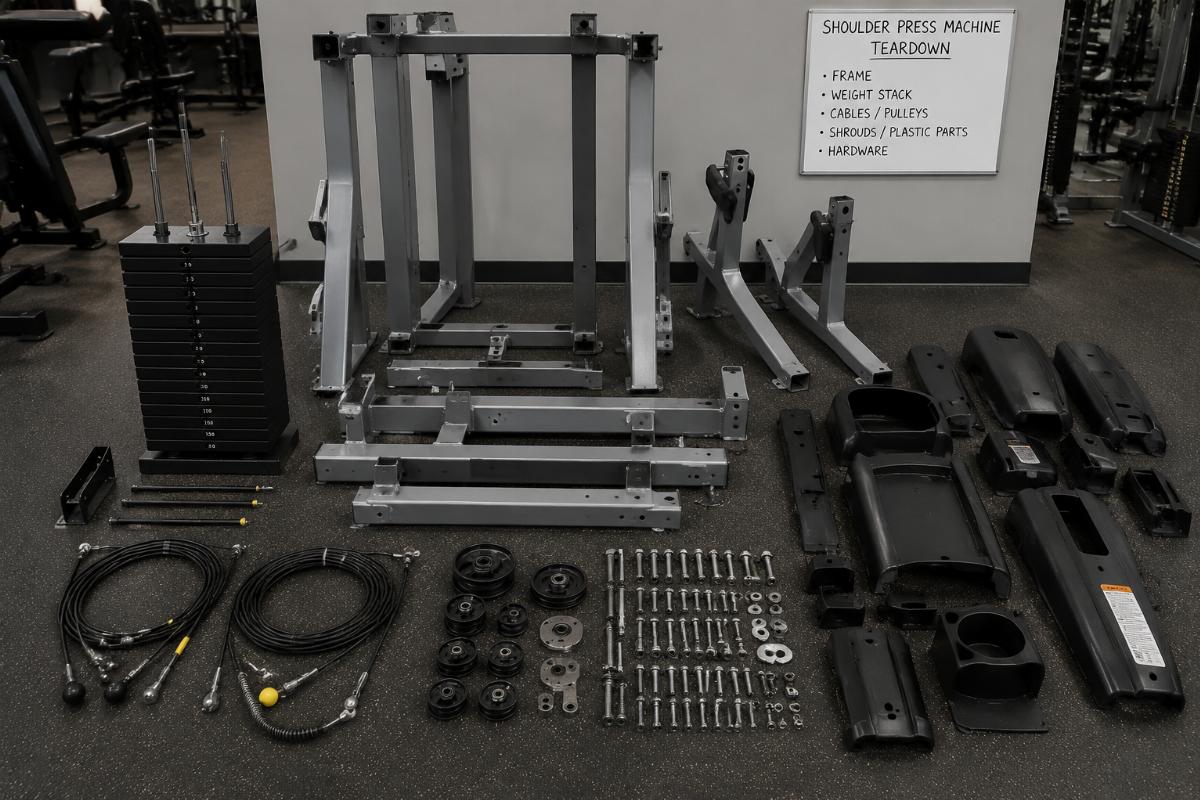 Shoulder Press Machine End-of-Life Recycling & Disposal Wholesale Supplier