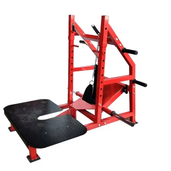 SRH-71 Customized Red Plate Loaded Belt Squat Machine