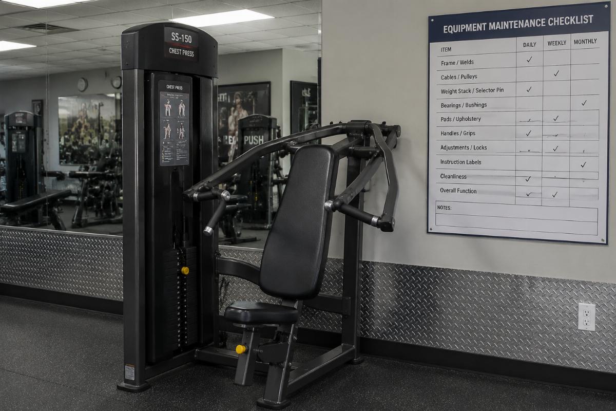 SS-150 Selectorized Chest Sub-Series Warranty and After-Sales Guide | Wholesale Supplier