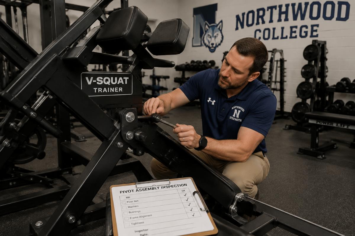 V-Squat Trainer for High-Traffic College Gyms | Wholesale Supplier