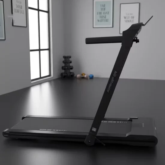 W08 Electric Folding Treadmill Shock-Damping for Professional Training