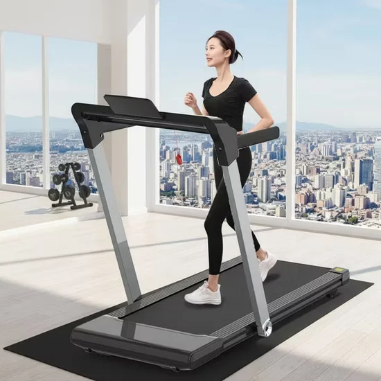 W08 Folding Electric Motorized Treadmill for Living Room Workout